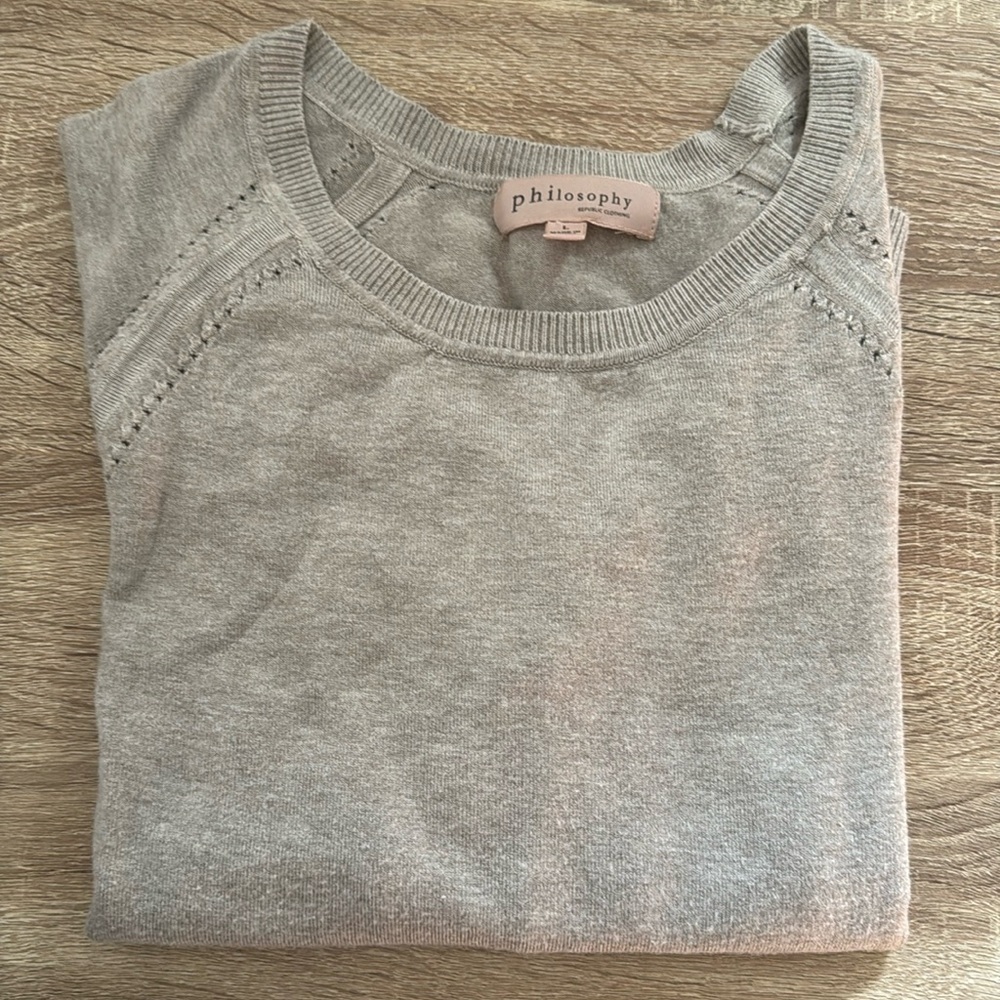 NWOT Philosophy Sweater